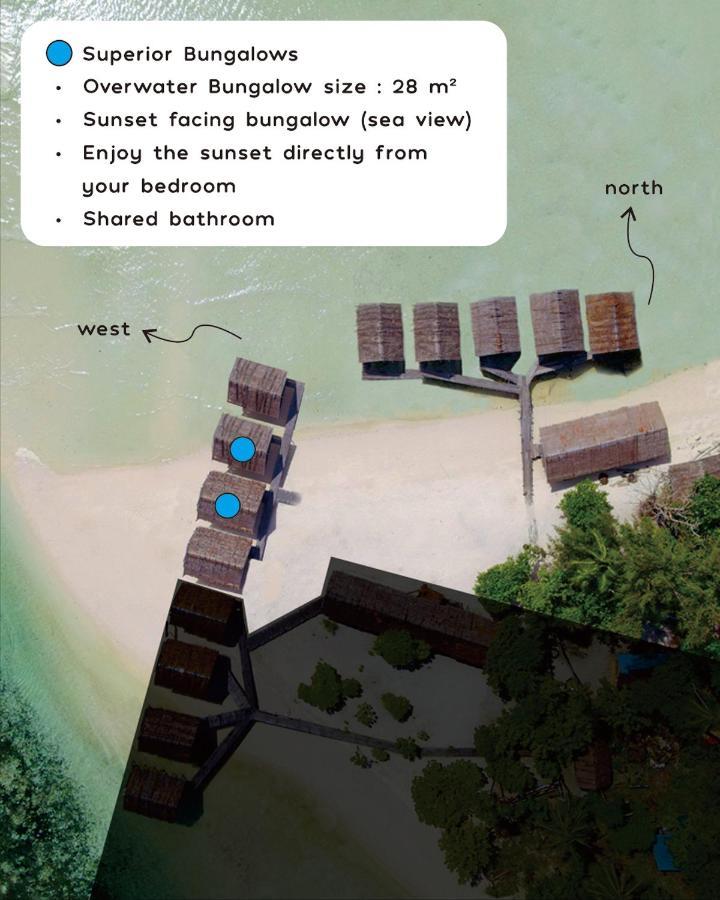 Kri Raja Ampat Bungalows Kültér fotó